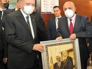 Başkan Zelyurt’un Cumhurbaşkanı Erdoğan ile görüştü