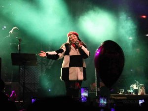 Dondurucu soğuğa aldırış etmediler