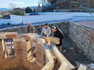 Sultan Baba Mescidinde çalışmalar sürüyor