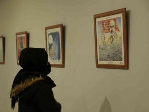 Akif’in şiirlerini karikatürlerle anlattılar