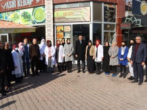 AK Partili Tüfenkci’nin kurum ve kuruluş ziyaretleri sürüyor