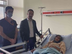 Korona virüs sayesinde 30 santimlik tümöründen kurtuldu