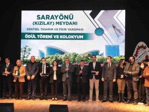 Kızılay Kentsel Tasarım Yarışmasında ödüller sahiplerini buldu