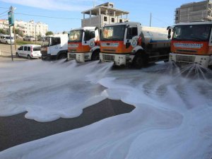 Haliliye’de salgınla mücadele devam ediyor