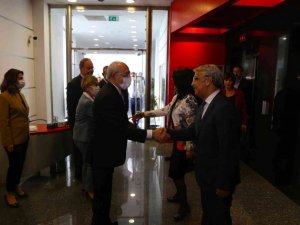 Pervin Buldan ve Mithat Sancar’dan CHP’ye ziyaret