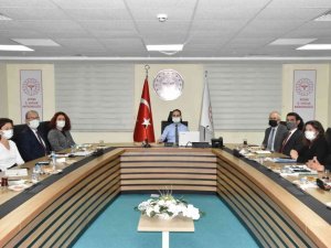 İl Sağlık Müdürlüğü 2021 yılı ilçe değerlendirme toplantısı yapıldı