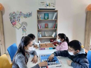 Karpuzlu’daki kütüphanelerin açılışı yapıldı