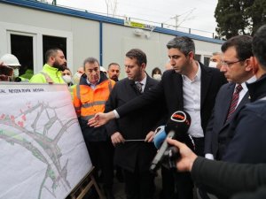 İBB Başkanı Ekrem İmamoğlu Kartal’daki proje alanında incelemelerde bulundu