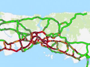 İstanbul’da trafik durma noktasına geldi, yoğunluk yüzde 85’e ulaştı