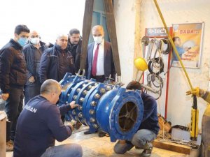 Ergani Pompa İstasyonu’nda yenileme ve bakım çalışması yapıldı