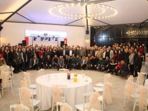 Başkan Kaplan, personeli ile yeni yıl yemeğinde buluştu