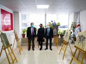 Başkan Şahin ‘Serüven’ isimli serginin açılışını gerçekleştirdi