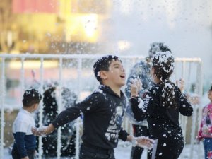 Yeni yıla saatler kala Aydın’a kar yağdı