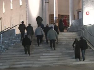Kocatepe Camii’nde yeni yılın ilk namazı kılındı
