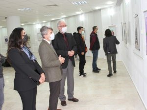 DPÜ GSF’de  “Yunus Emre ve Hacı Bektaş-ı Veli’den Veciz Sözler” konulu sergi