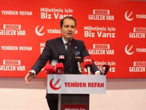 Yeniden Refah Partisi Genel Başkanı Erbakan: “CHP’li Özel, düşüncelerini 28 Şubat jargonuyla söylemiştir”