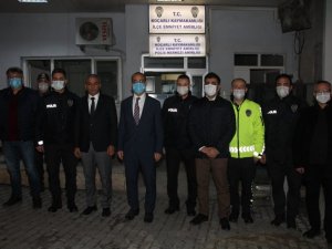 Yeni yıla görevi başında girenleri unutmadılar