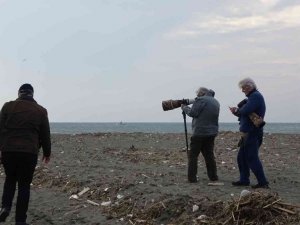 Herkes fotoğrafını çekmek için koştu