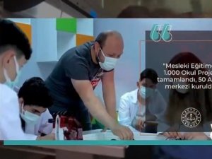Milli Eğitim Bakanlığı, 2021 yılında gerçekleştirilen çalışmaları anlatan bir video yayınladı