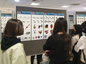 DPÜ GSF öğrencilerinden karma sergi