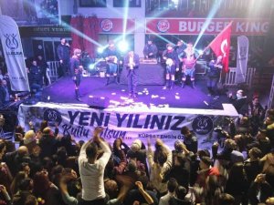 Nazilli yeni yılı büyük coşku ile karşıladı