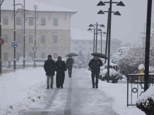 Yoğun kar yağışı 68 köy yolunu ulaşıma kapattı