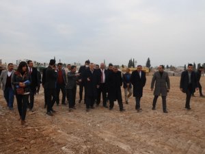 Beyazgül Ceylanpınar ilçesinde çalışmaları inceledi