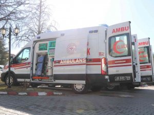 Kırşehir Ambulans Servisi bir yılda 39 bin 885 vakaya müdahale etti