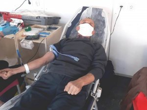 Kızılay’ın kan bağışı tırı Hisarcık’ta