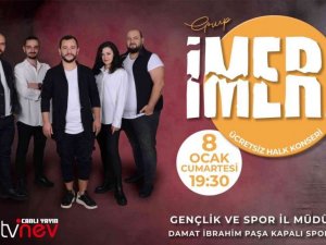 Yeni yılın ilk konser heyecanı Grup İmera ile yaşanacak