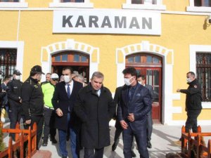 Karaman’da Cumhurbaşkanı Recep Tayyip Erdoğan hazırlıkları başladı