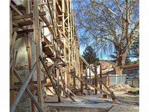 Tarihi Kocaseyfullah Camii’nde restorasyon çalışmaları devam ediyor