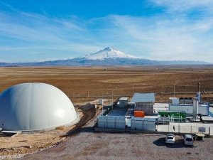 Aksaray’da katı atık depolama tesisinde enerji üretimine başlanıldı