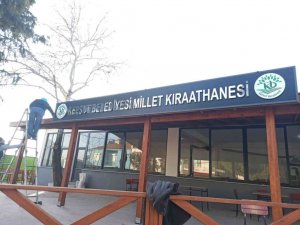 Kepsut’un Saraç mahallesine Millet Kıraathanesi