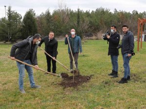 Edirne’de İHA’nın kuruluş yıldönümü için fidan dikildi