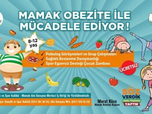 Mamak obezite ile mücadele ediyor