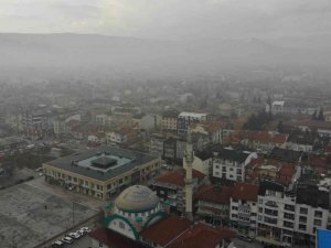 Burdur güne sisle uyandı