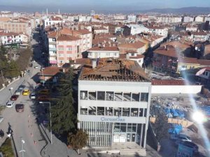 Çorum’daki tarihi meydan projesi gün sayıyor