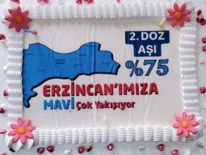 Erzincan aşılanma oranında yüzde 75’i geçerek "mavi" kategoriye ulaştı