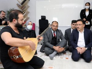 Vali Çiçek, Kadın Kültür Evi’nin konuğu oldu