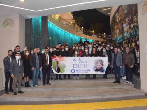 Antalya’da sağlık çalışanları ‘Kesişme: İyi Ki Varsın Eren’  filmini izledi