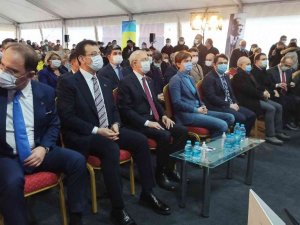 Kılıçdaroğlu ve Akşener Beylikdüzü’nde açılış ve temel atma törenine katıldı