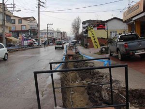 9 aydır bitmeyen proje esnafı isyan ettirdi