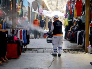 Büyükşehir dezenfeksiyon çalışmalarını yoğunlaştırdı