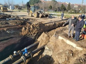 Çan şebeke su hattında yeni uygulama