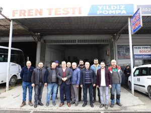 Başkan Çerçi’den küçük sanayi esnafına ziyaret