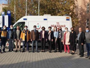 Söke Sağlık Hizmetleri MYO’ya eğitim amaçlı ambulans desteği sağlandı