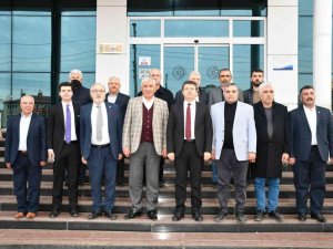 Milletvekili Tutdere, Başkan Uslu ve işadamlarıyla bir araya geldi