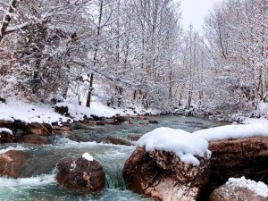 Mirvan Çayı, dört mevsim farklı güzelliğiyle göz kamaştırıyor