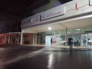 Şehri baştan aşağıya dezenfekte ettiler